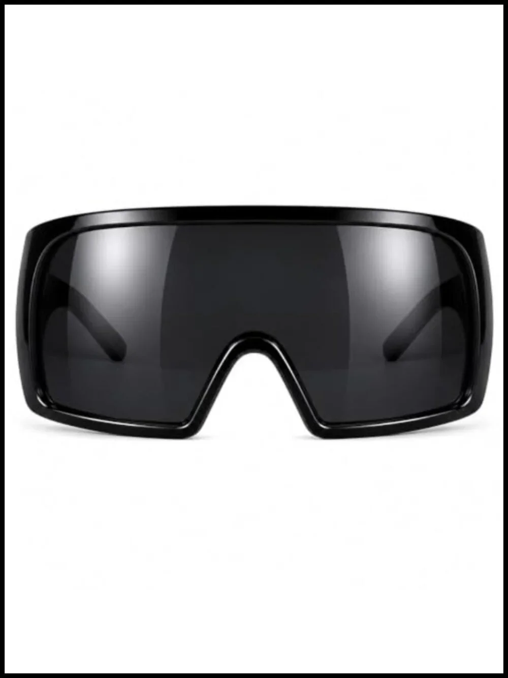 Oversized Wrap Around Shield Sunglasses UV400 Protection Unisex